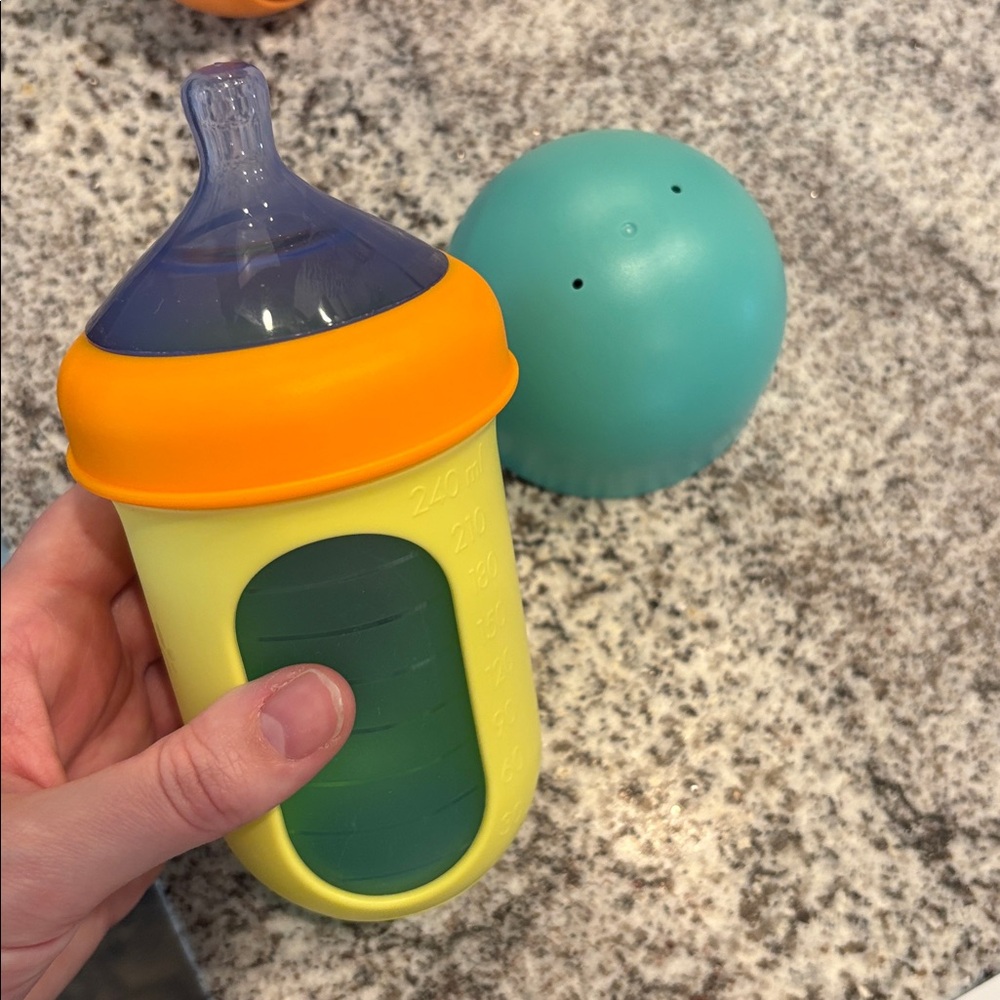 Boon Nursh Bottles - Silicone Baby Bottles Set of 3 - Picture 4 of 7